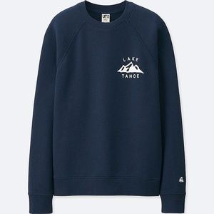 Uniqlo Lake Tahoe Graphic Crew Sweater